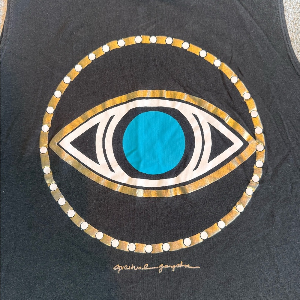 Spiritual Gangster Black Crewneck Tee with White Logo - Picture 4 of 5